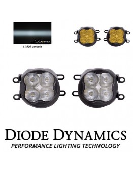 2014-2024 Toyota 4Runner Diode Dynamics SAE Fog Pocket Kit